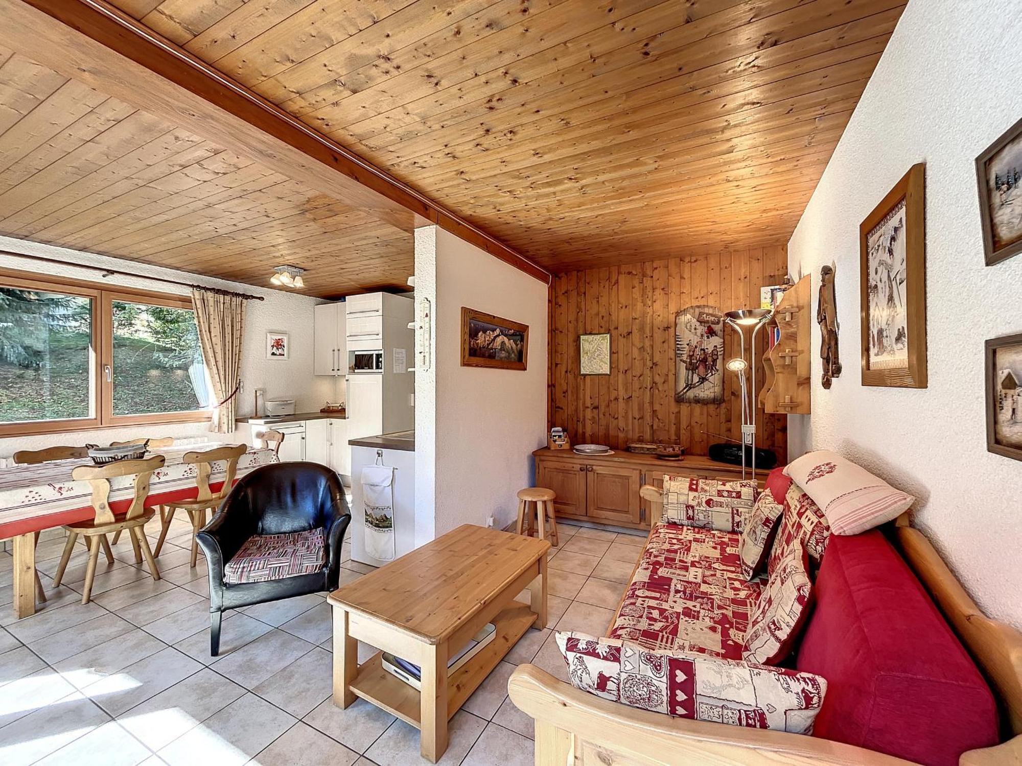Appartement Combloux, 3 pièces, 6 personnes - FR-1-560-52 Esterno foto